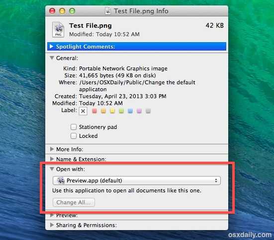 Как изменить приложение по умолчанию для открытия файлов в macos: 3 способа  | яблык