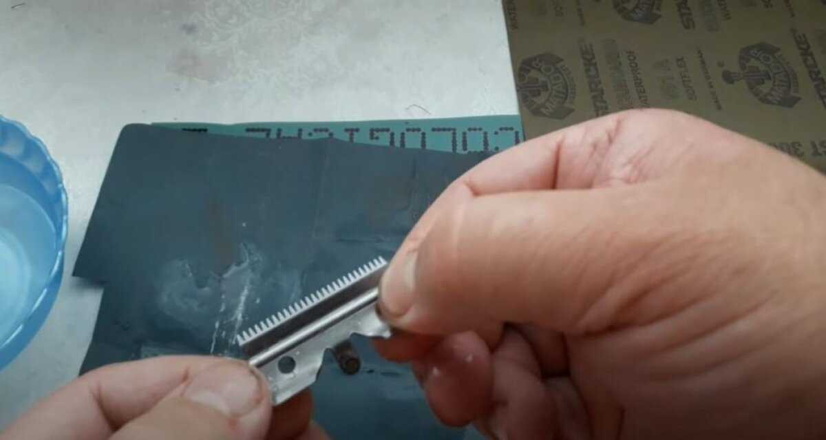 Как наточить ножи на машинке для стрижки волос в домашних условиях