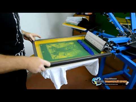 Трафаретная печать (шелкография) на ткани: поясняем по порядку