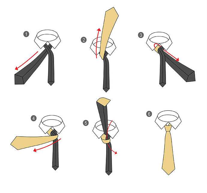 Как завязывать галстук самому - 10 способов