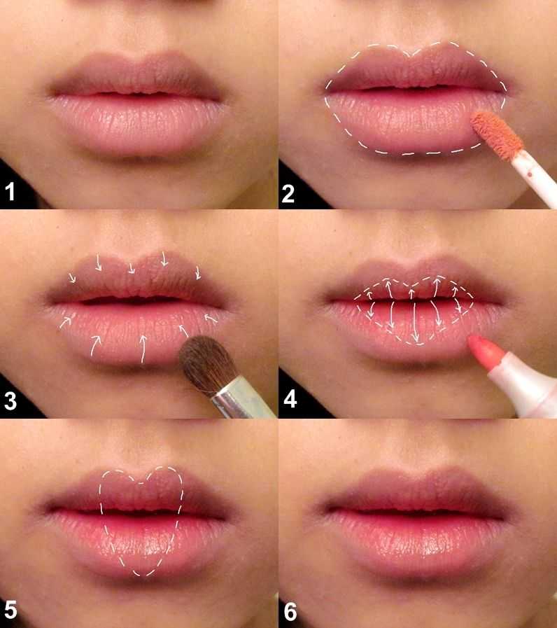 Как зрительно увеличить губы с помощью макияжа: пошаговая инструкция, советы визажиста, фото