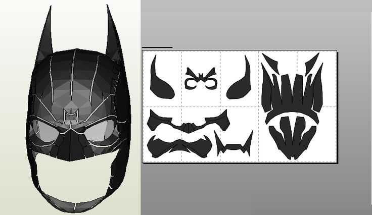 Маска бэтмена своими руками из ткани. как сделать маску бэтмена из цветной бумаги своими руками поэтапно. поэтапный фото урок