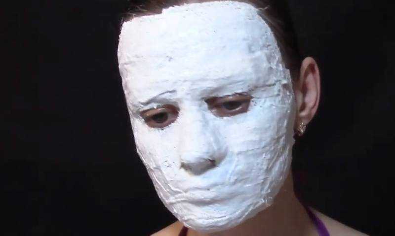 Гипсовая маска для лица применение в косметологии