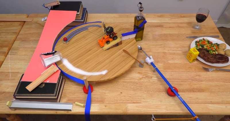 Как построить машину рубе голдберга в домашних условиях