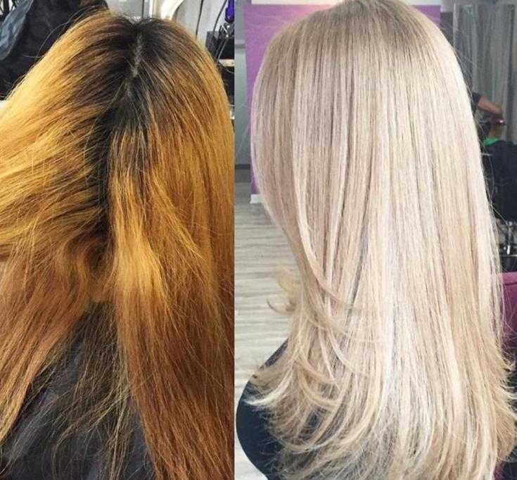 Как осветлить волосы после окрашивания в темный цвет в домашних условиях – способы, рецепты, отзывы, фото до и после