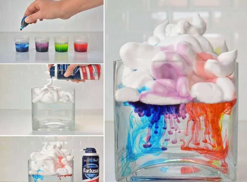 Как сделать облако в бутылке