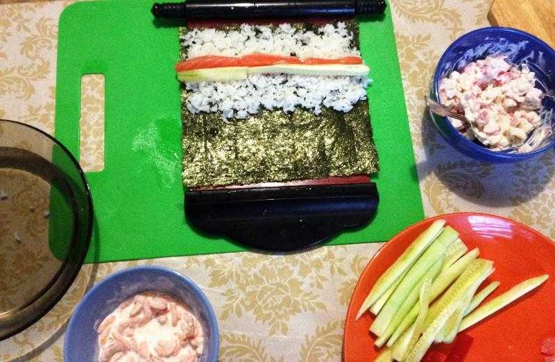 Как приготовить суши без нори - темари