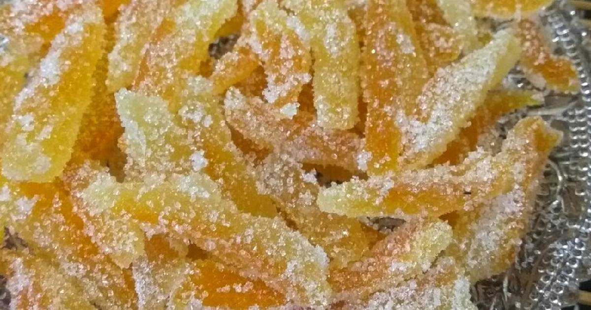Цукаты из апельсиновых корок - быстрый рецепт приготовления