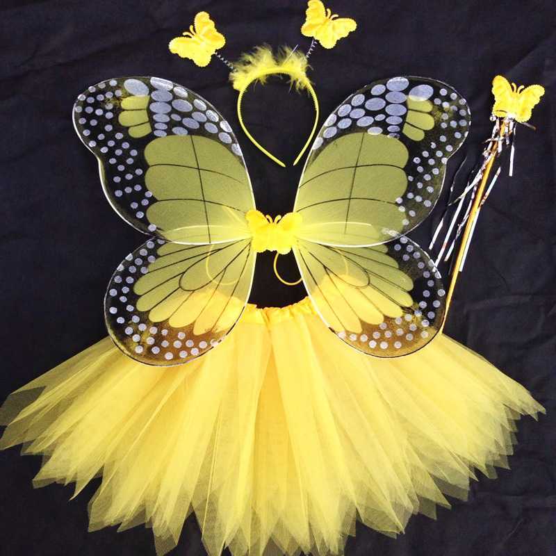 Нюансы изготовления детского костюма бабочки, способы украшения