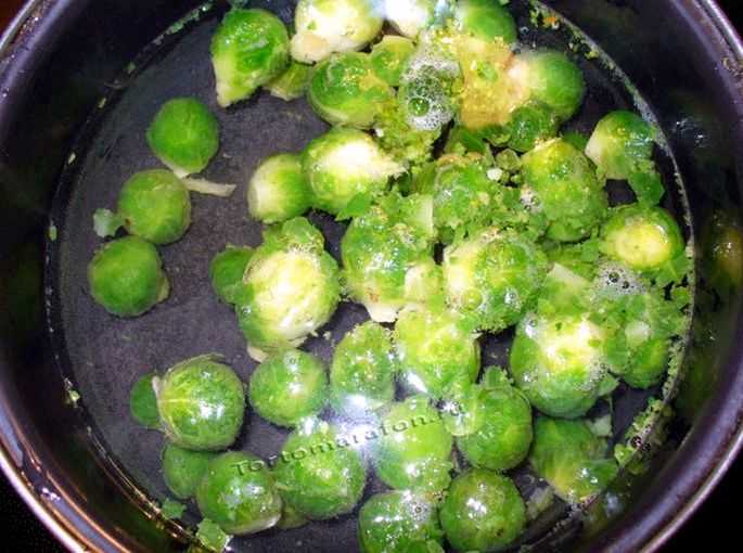 Брюссельская капуста - вкусные рецепты приготовления блюд из свежей или замороженной с фото