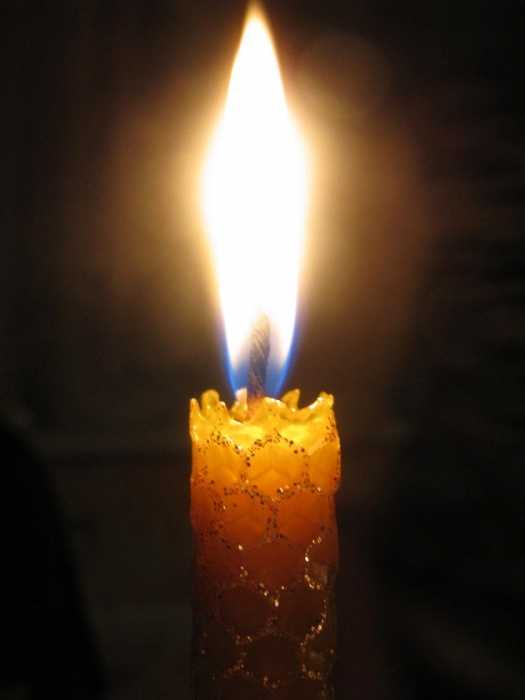 Скрытые значения пламени свечи
