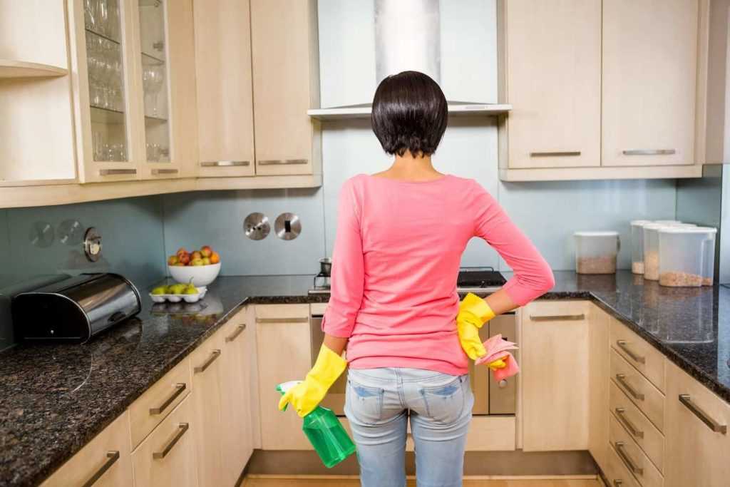 Особенности уборки на кухне