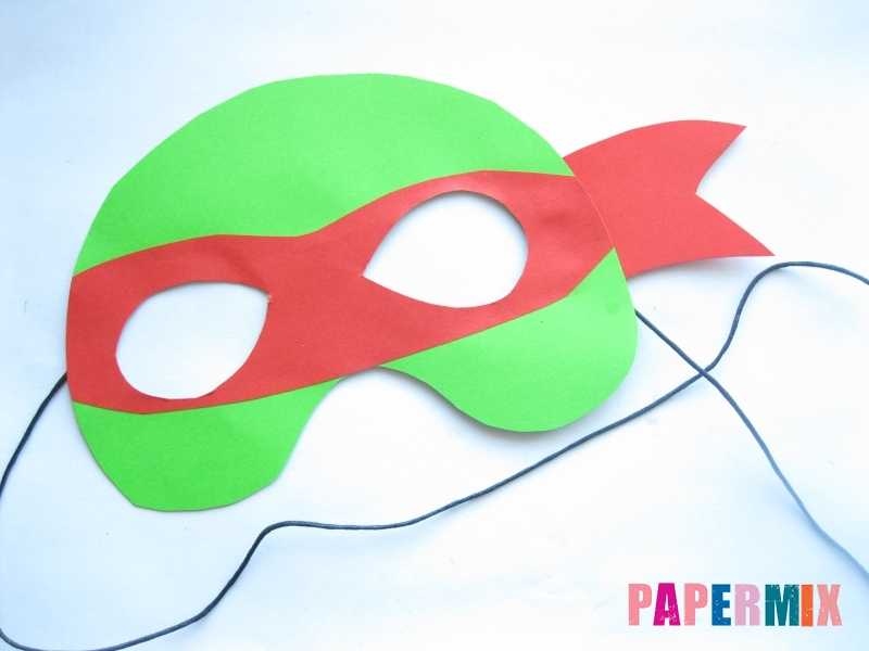 Как сделать маску ниндзя: из бумаги или фетра, выкройка, видео