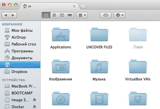Как показать скрытые файлы и папки на mac os x
