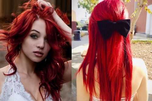Красный цвет волос: кому подходит, советы стилистов, особенности окрашивания, фото - janet.ru