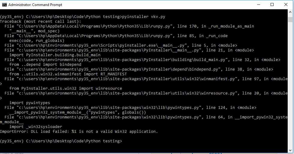 Pyinstaller — как скомпилировать python-скрипт в exe файл