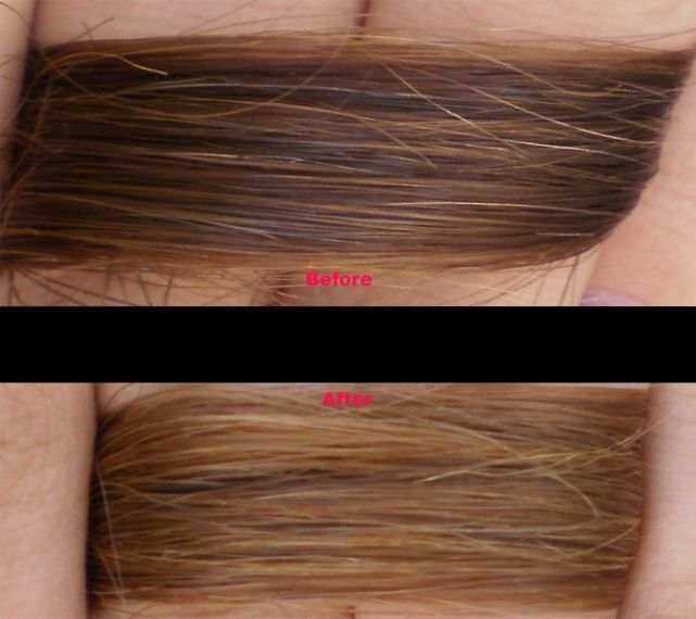 Как осветлить волосы перекисью водорода