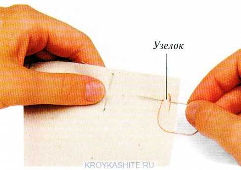 Как сделать узелок на нитке вручную и с помощью нитковдевателя? как закрепить нитку во время и после шитья? art-textil.ru