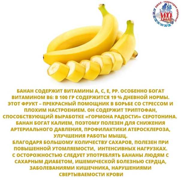 Бананы вместо лекарств! 7 случаев, когда лучше съесть фрукт, чем таблетку!