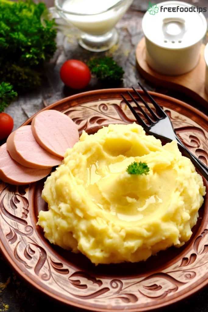 Картофельное пюре — рецепты с маслом, со сливками, с молоком