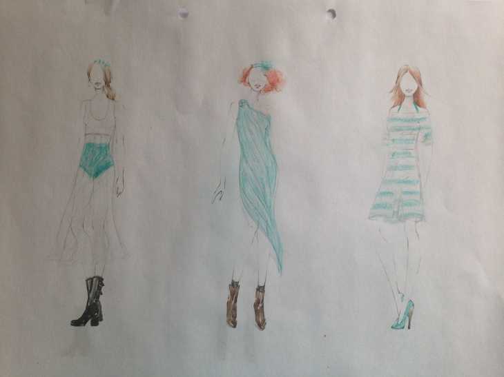 Фэшн скетчинг: что это такое, где применяется fashion sketching, онлайн-обучение и самостоятельное освоение