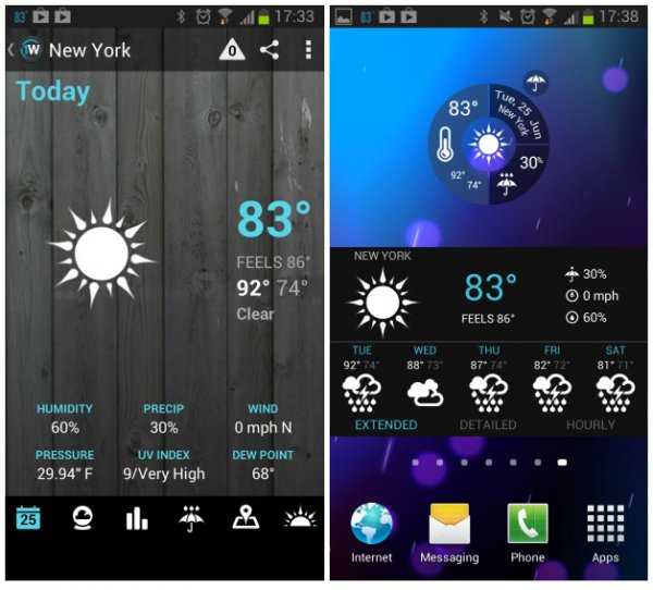 Как установить погоду на главный экран андроид – несколько простых шагов и метеоцентр в кармане