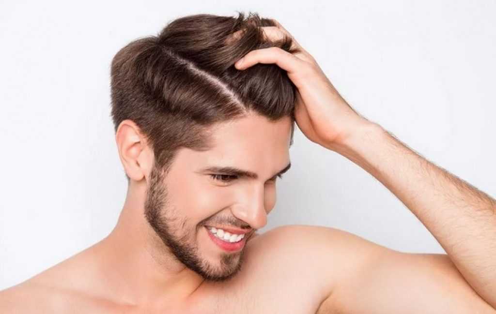 Как укрепить волосы парню