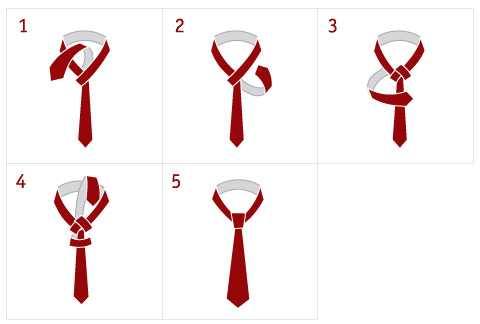 Как завязывать галстук пошаговая инструкция - 3 способа