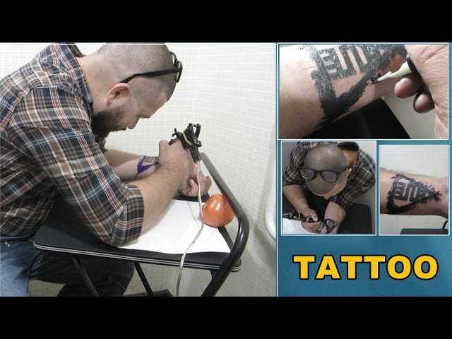 Как сделать первую татуировку - wikihow