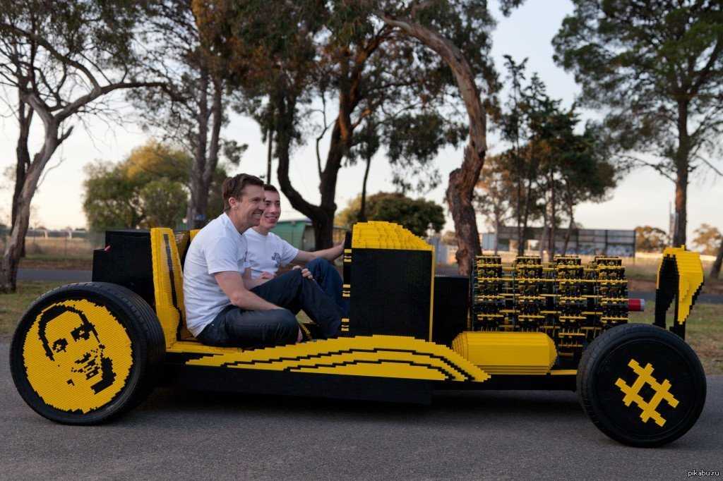 Гиперкары и хот-род с рабочим движком из конструктора: 6 необычных полноразмерных авто из lego