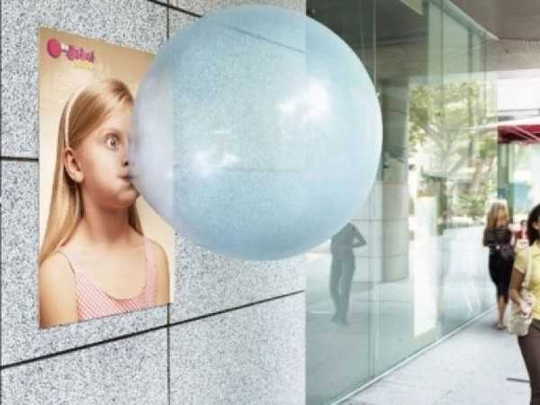 Как надувать большие пузыри из жвачки во рту поэтапно