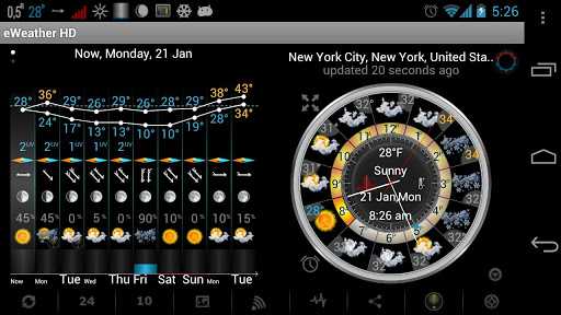 Как установить погоду на экран android