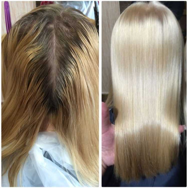 Осветление окрашенных волос после неудачной покраски в домашних условиях - химические и народные средства, фото до и после, отзывы