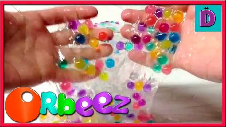 Шарики orbeez — увлекательная забава для детей и взрослых