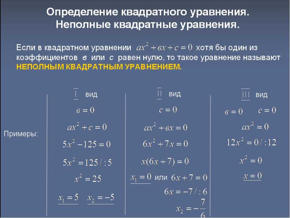 § как решать уравнения по теореме виета