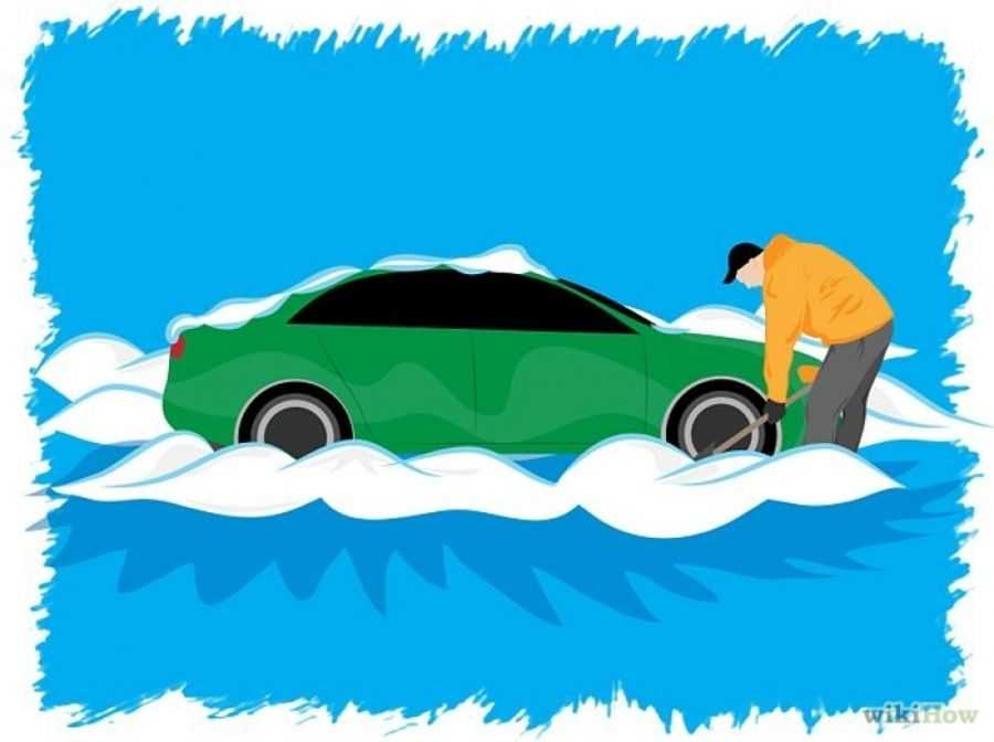 Что делать если автомобиль застрял в грязи, снегу или песке