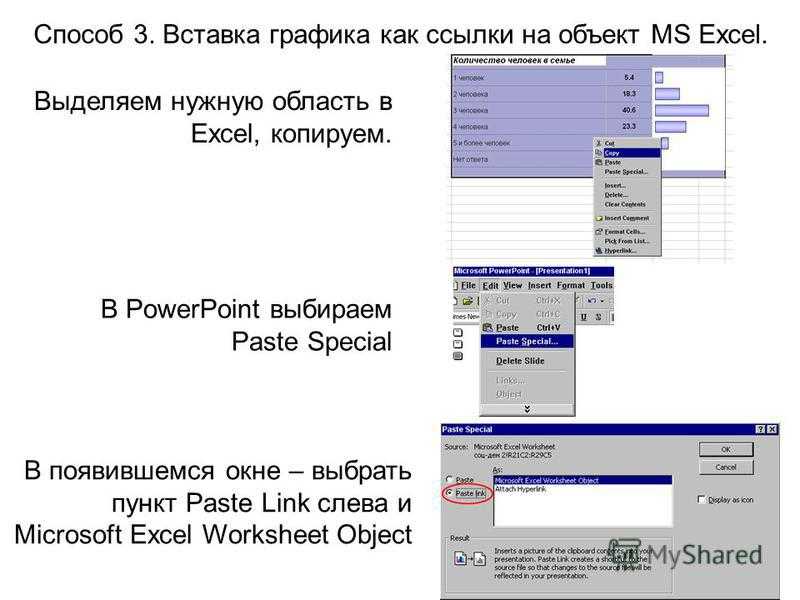 Как вставить таблицу в excel в powerpoint excelka.ru - все про ексель
