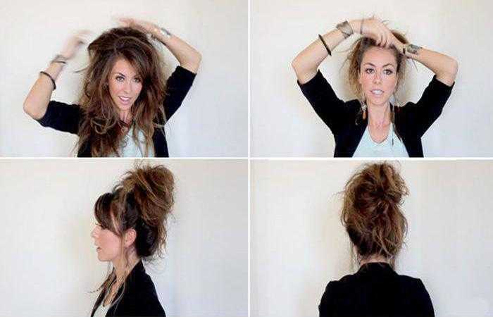 Как уложить вьющиеся волосы (с иллюстрациями)