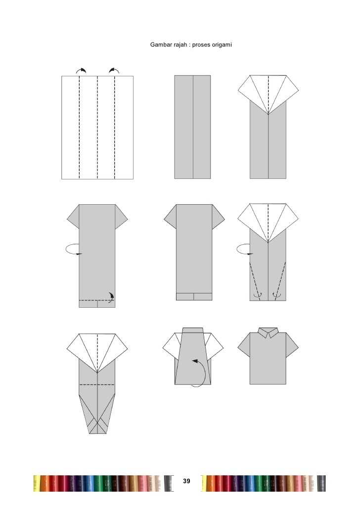 Как сделать галстук из бумаги: оригами, бабочка, шаблоны и схемы