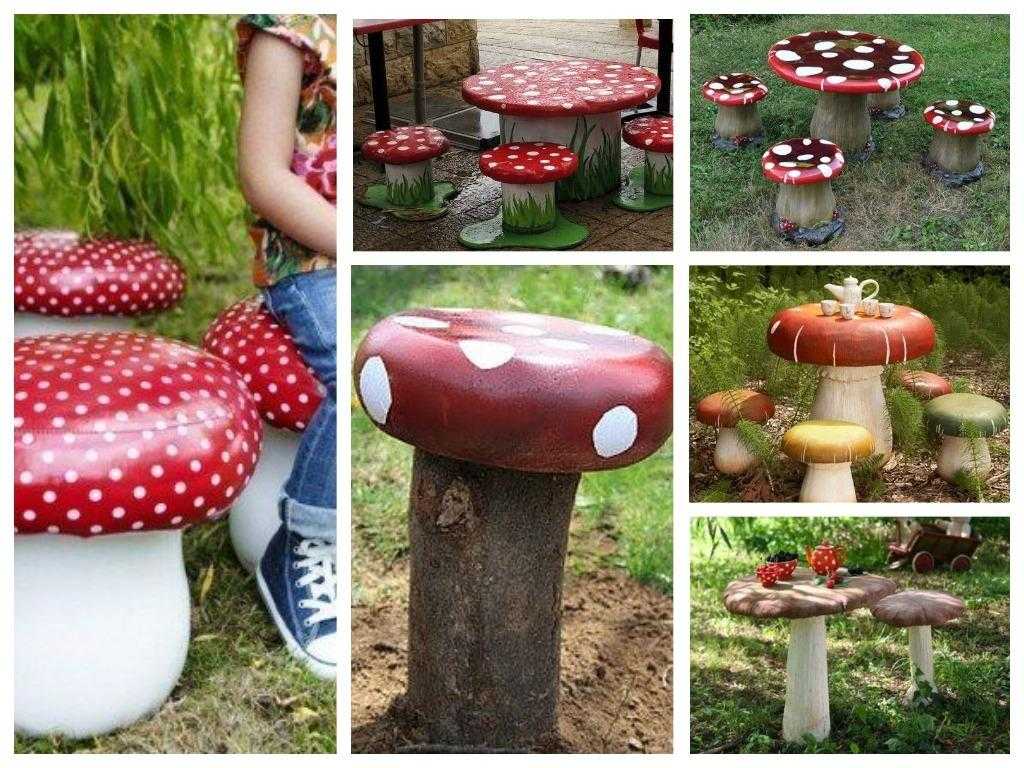 Сделать грибы для сада. Грибы своими руками для сада. Декор для сада грибы. Поделка гриб своими руками. Декор грибы для сада своими руками.