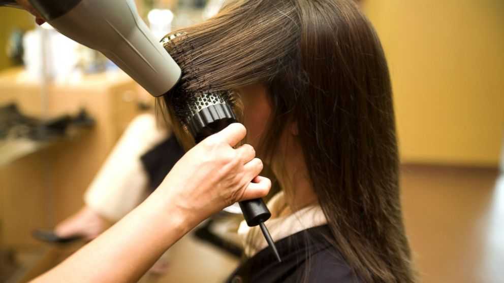 Как выпрямить волосы феном: правила и способы