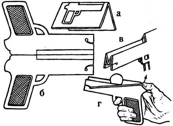 Пистолет стреляющий резинками чертежи. деревянный пистолет стреляющий резинками. пистолет стреляющий резинками из дерева — оружие или офисная игрушка