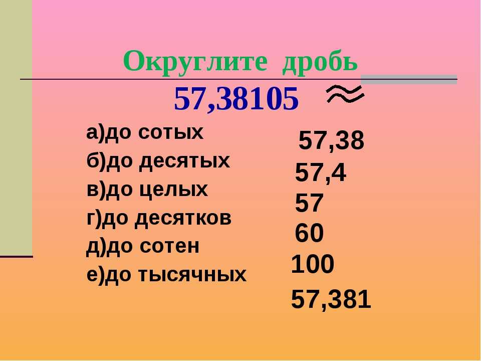 Правила округления чисел после запятой: как правильно округлять до единиц, сотых, тысячных и целых | tvercult.ru