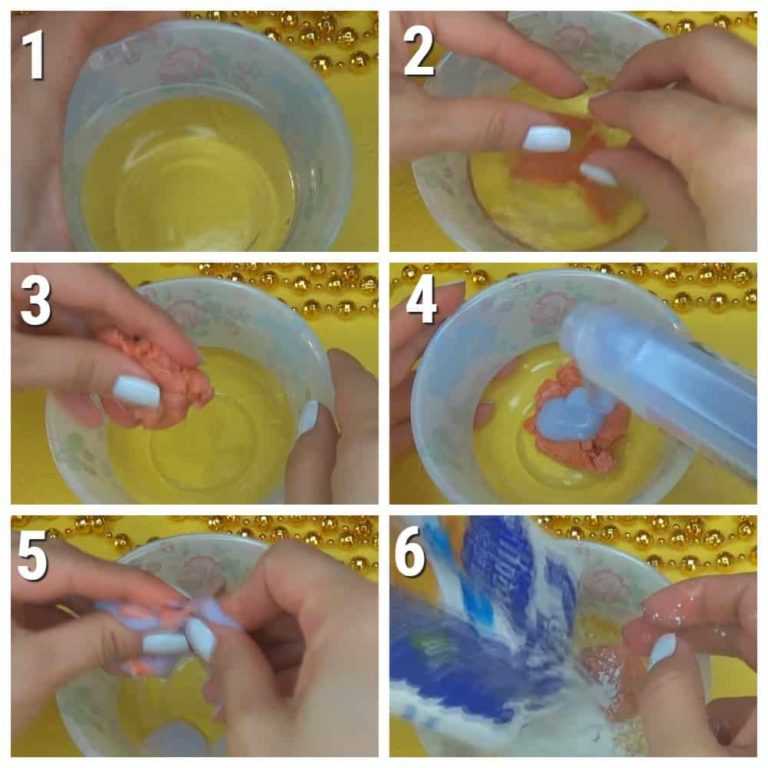 Слайм из мыла и зубной пасты своими руками: ингредиенты и рецепты